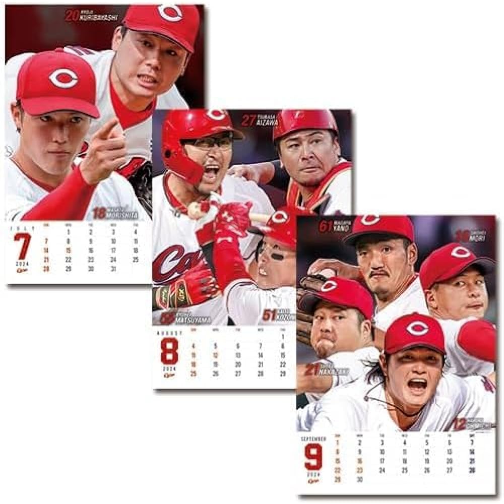 Hiroshima Toyo Carp Carp Calendar