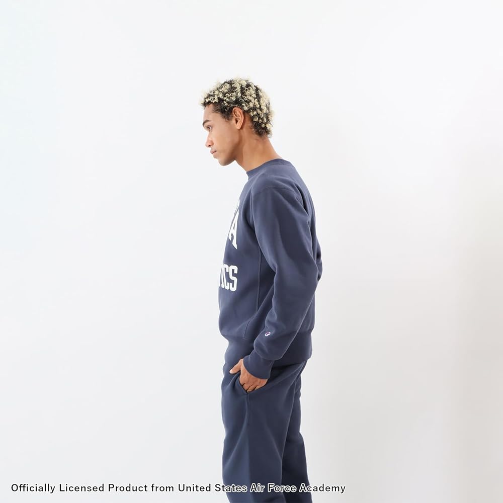 [Champion] Sweatshirt Long Sleeve Round Neck 11.5oz COTTON USA Graphic Print Reverse Weave(R) Crew Neck Sweatshirt REVERSWEAVE(R) C3-Y013 Men's