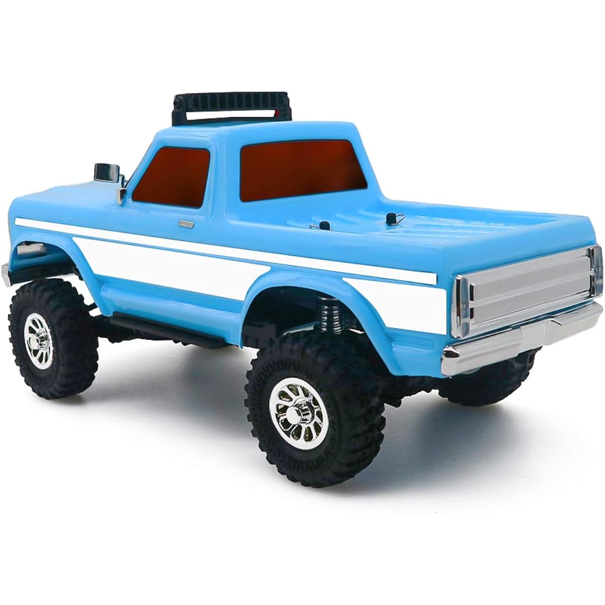 Panda Hobby Tetra X2T 1/18 Scale Crawler RTR 4WD Off-Road Vehicle Blue/White