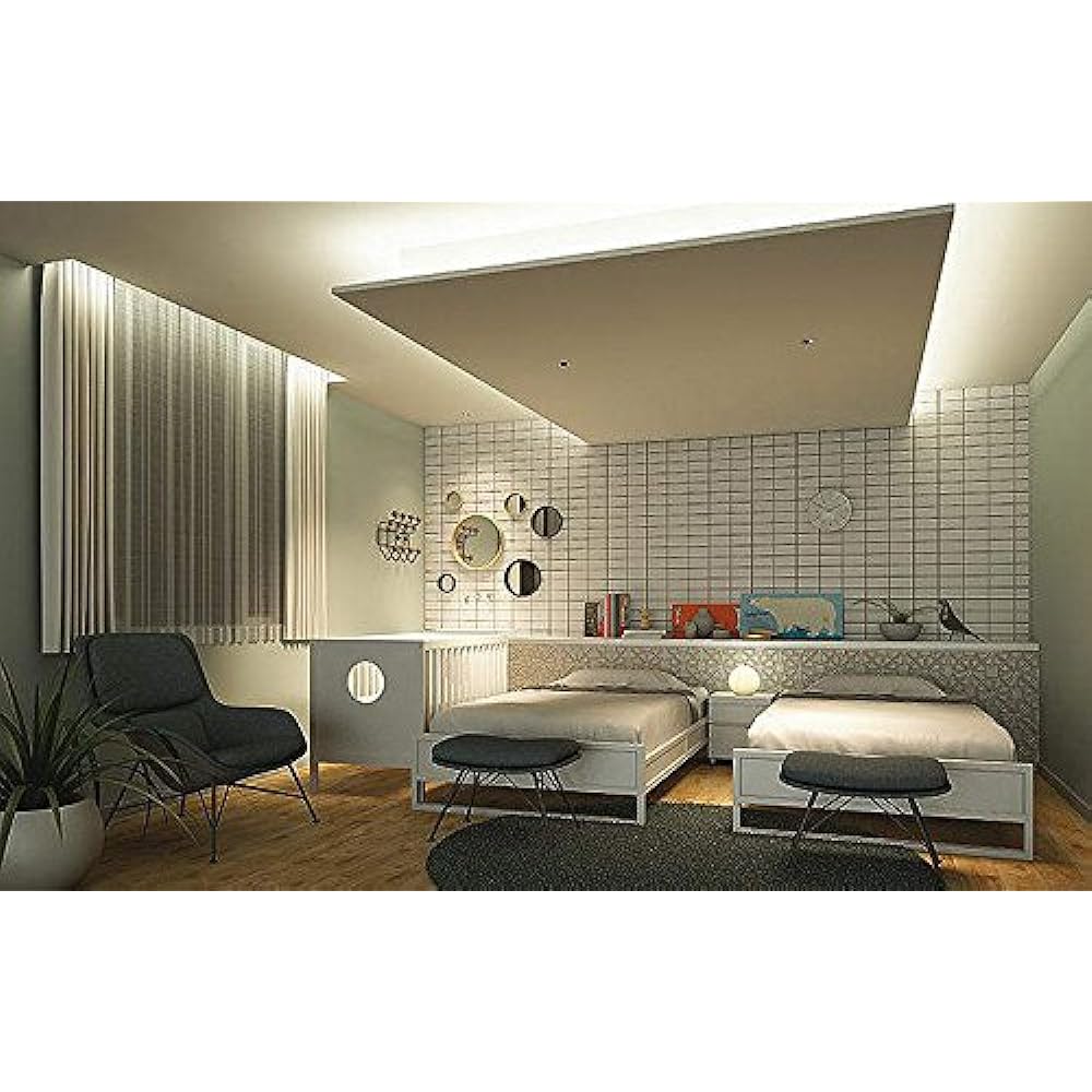 DAIKO Dimmer Remote Control Electrical Work Required White DP-37643