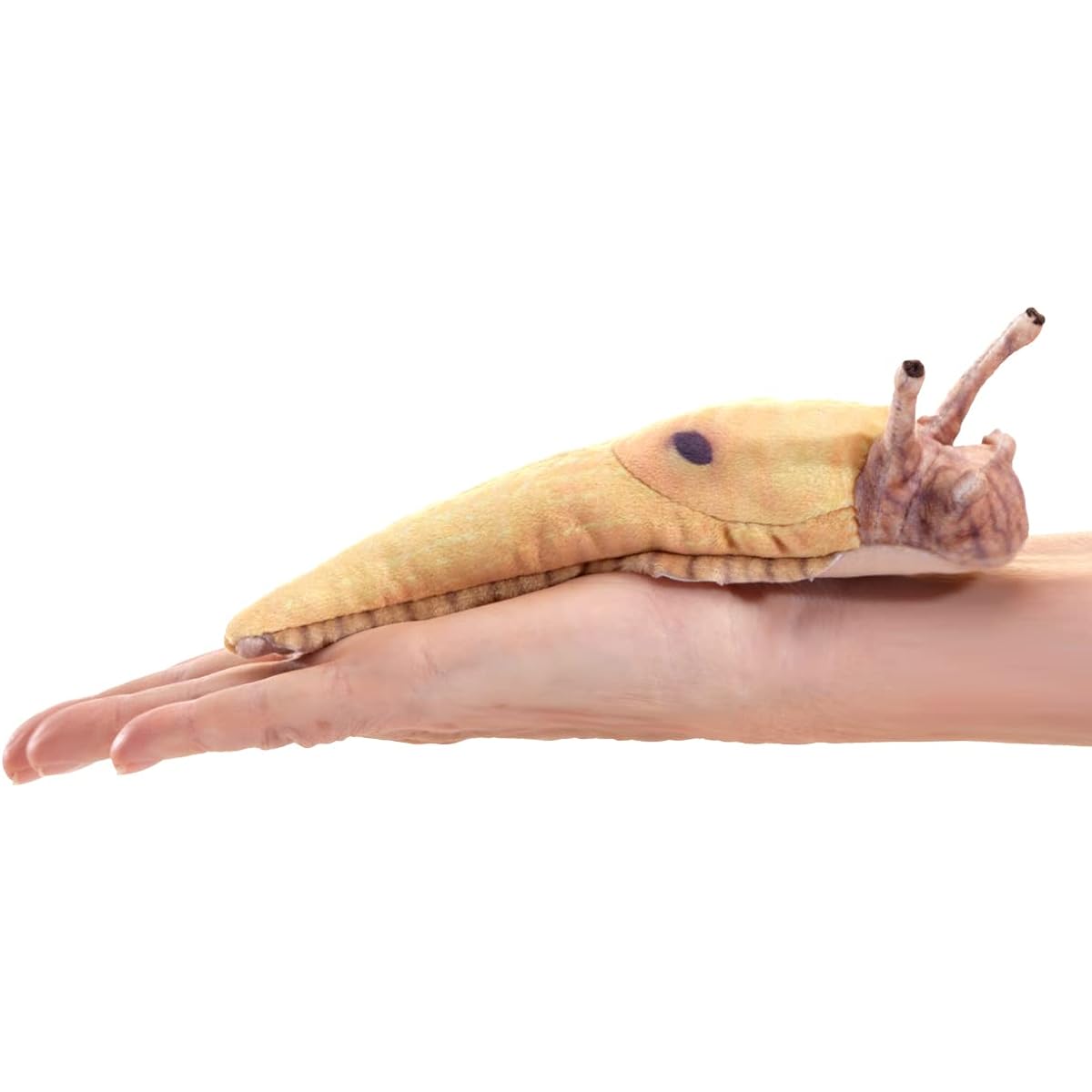 Folkmanis Mini Banana Slug Finger Puppet.
