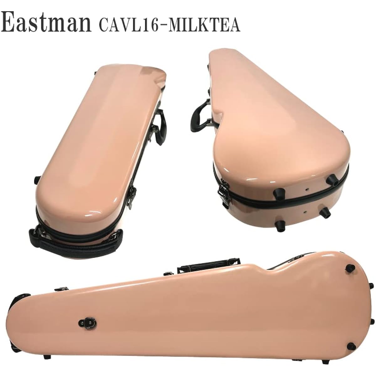 Eastman Violin Case "Milk Tea" CAVL16/Standard Violin Hard Case CAVL-16-NEW