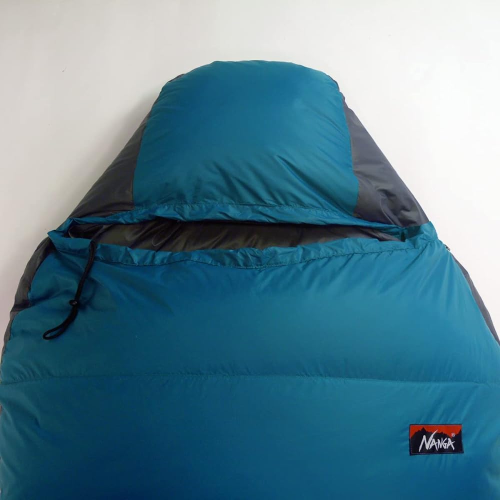 NANGA Sleeping Bag Outlet Down Shruff 450 Regular Lower Temperature -8 degrees Balsam Left Zipper