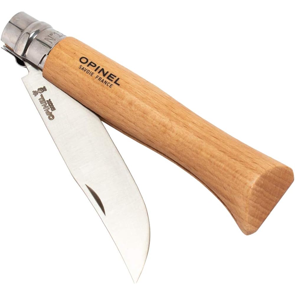 [Opinel] Opinel Outdoor Knife No.12 Stainless Steel 12cm Folding Knife 1084 N°12 inox Camping Fishing Climbing [Parallel Import]