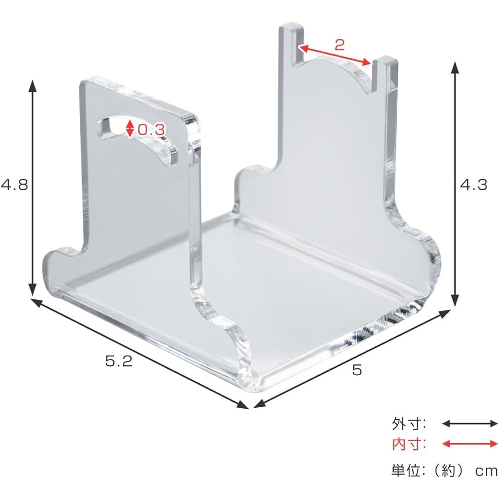 reel stand acrylic display