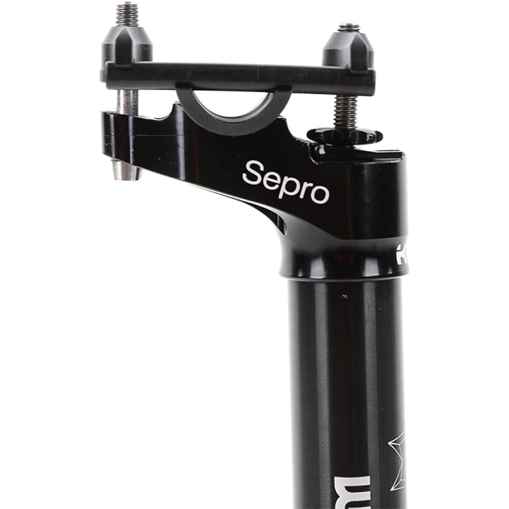 KCNC Lightweight Aluminum Seatpost Seprolite 25mm Offset Black