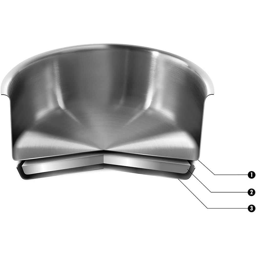 ZWILLING "Flow Stew Pot 20cm with Glass Lid" Two Hand Pot 3 Layer Bottom Structure Stainless Steel 3.0L 10 Year Warranty [Authorized Japanese Product] FLOW 71022-200
