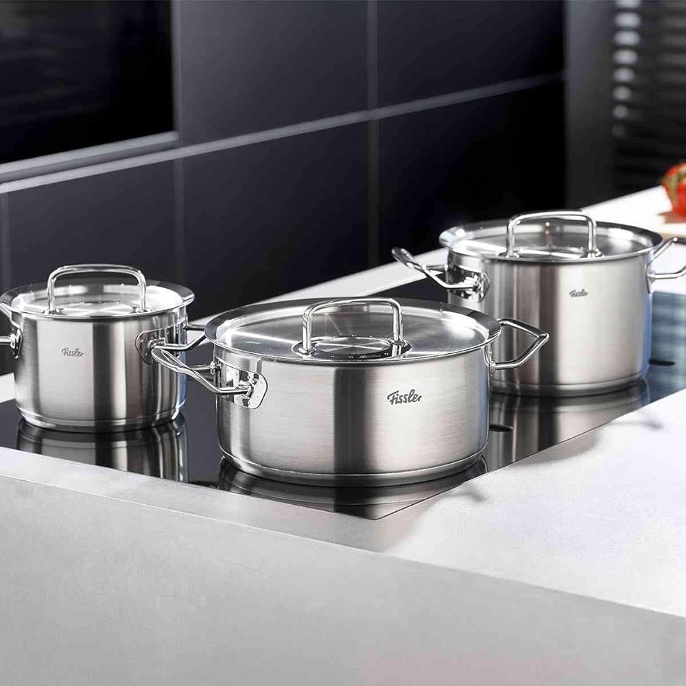 Fissler Pot Lid 20cm Original Prophy Collection Made in Germany Lid Waterless Lid Silver [Authorized Japanese Product] 084-108-20-600