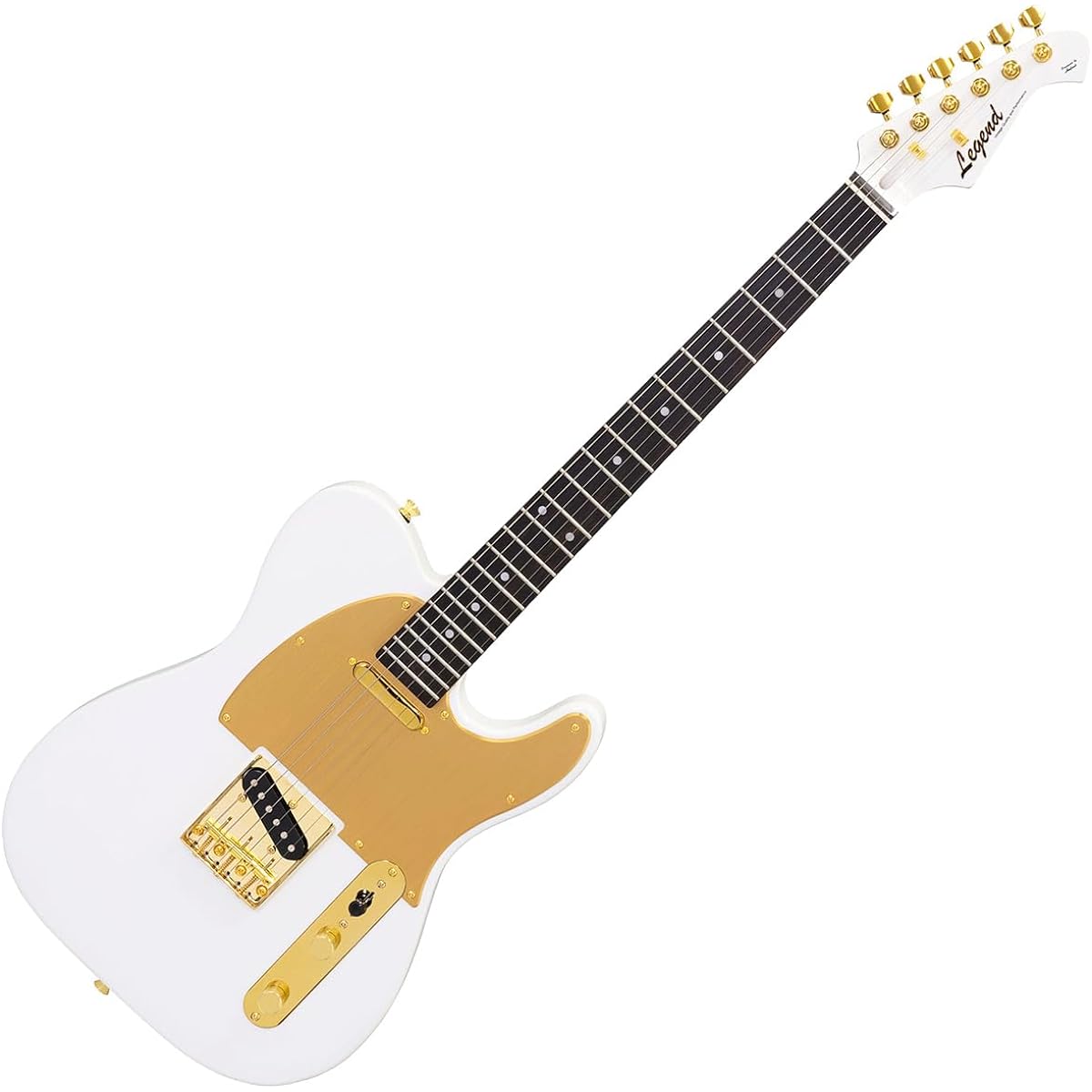 LEGEND LTE-AZ Electric Guitar Telecaster Type Anodized Pickguard Gold Parts Legend