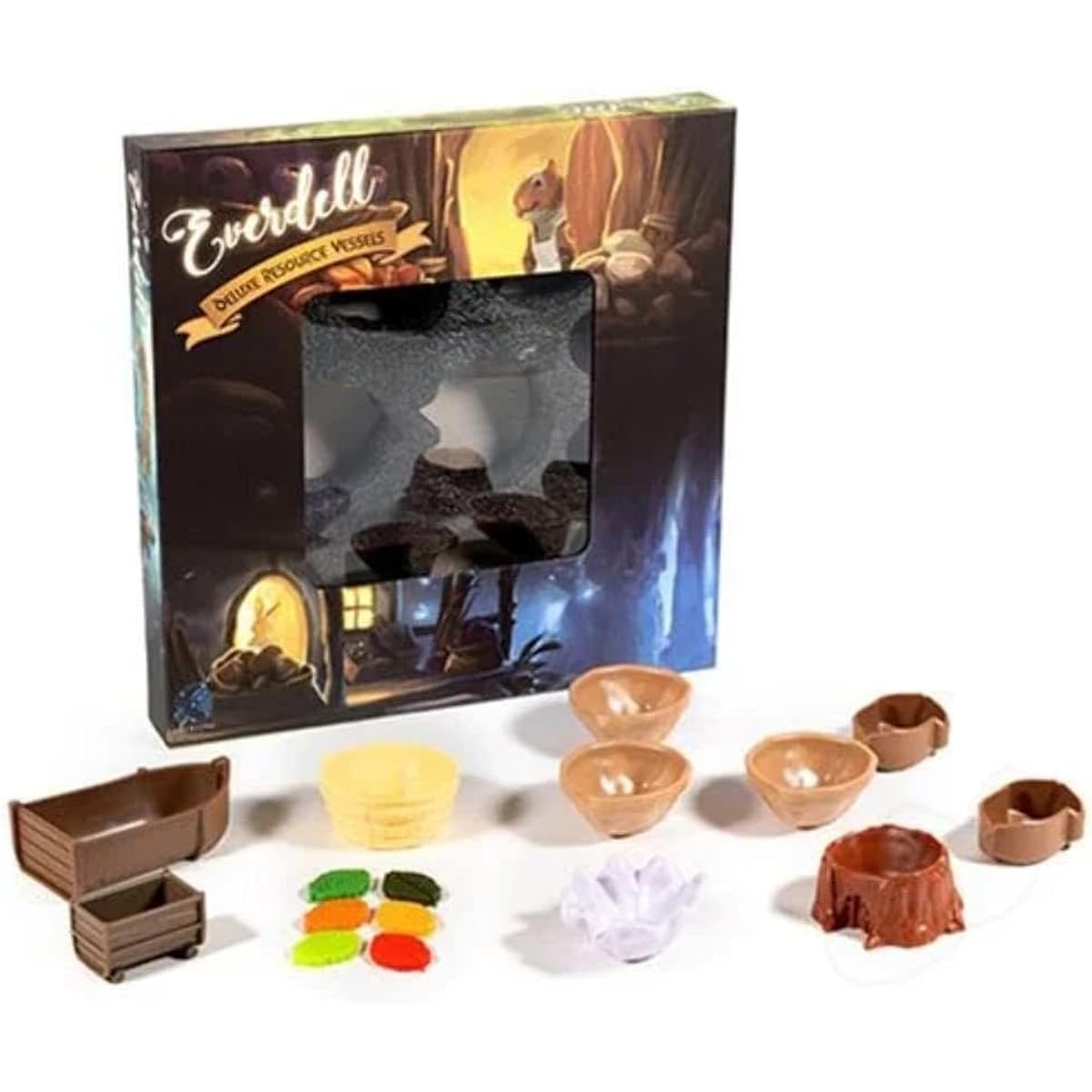 Sterling Games - Everdell Deluxe Resource Vessel - A great storage accessory for use with Everdell base games.