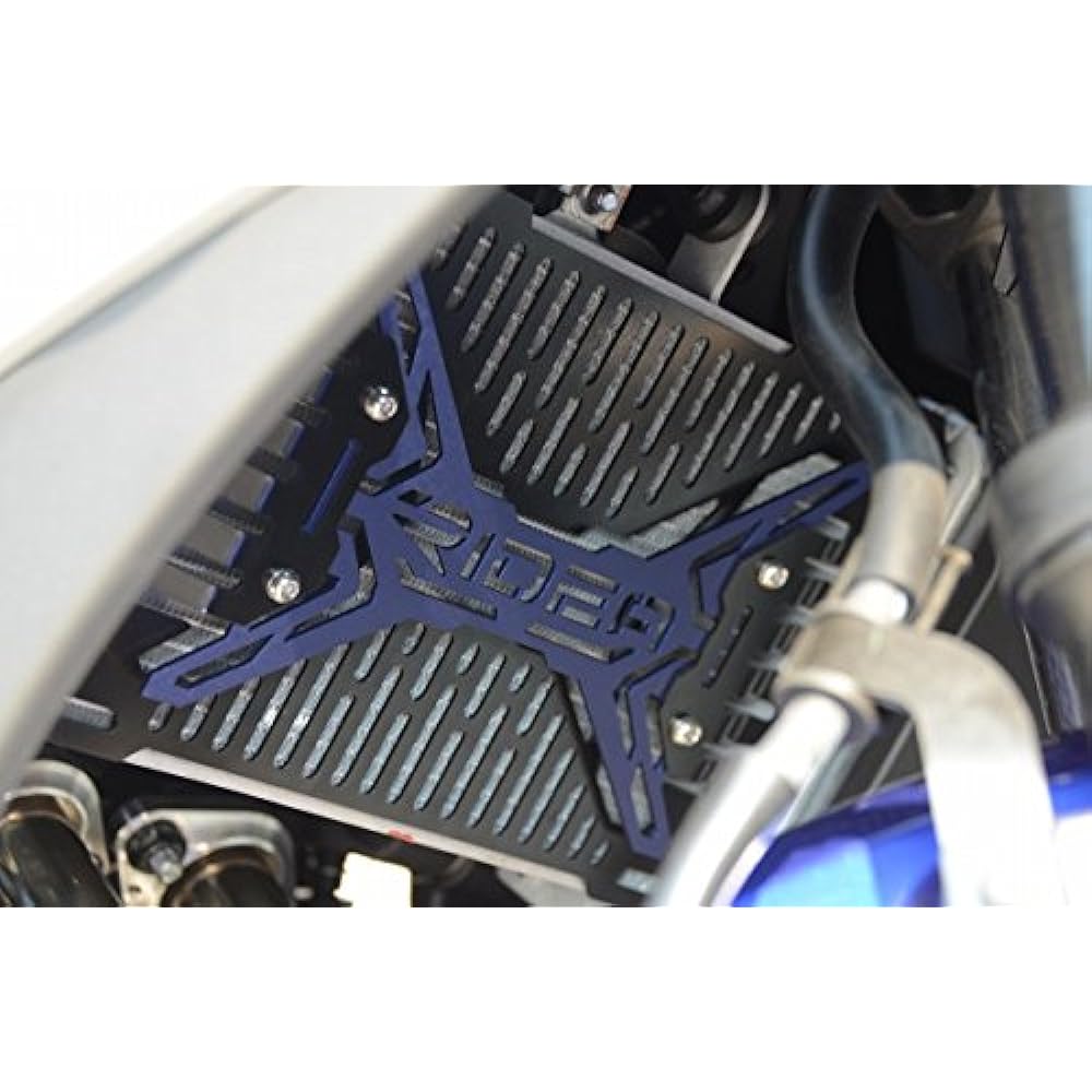 RIDEA Radiator Core Guard Titanium [RP-Y03-TM] (YAMAHA YZF-R25/YZF-R3) RP-Y03-TM