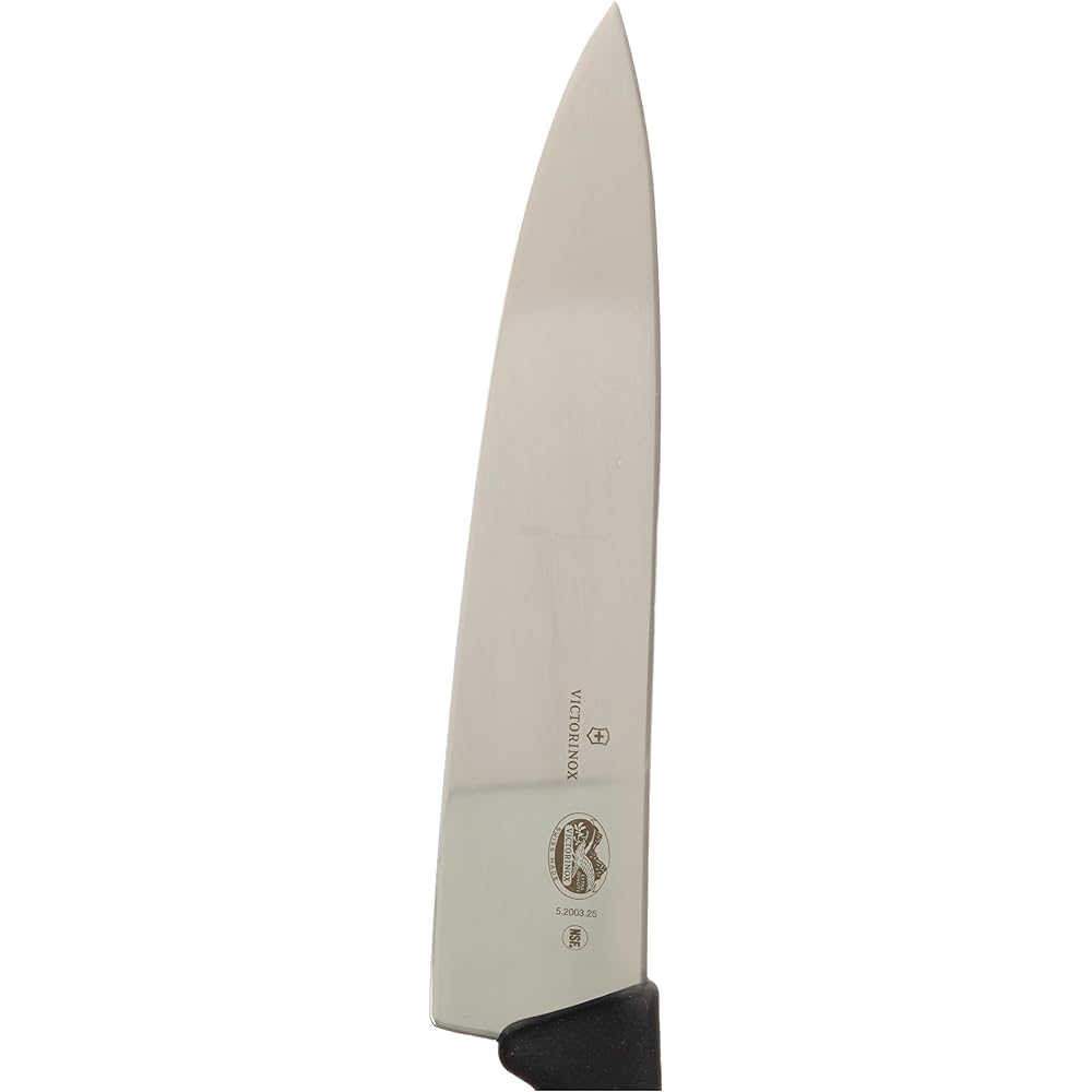 VICTORINOX FIBROX Chef Knife Black 25cm Gyuto Knife 5.2003.25