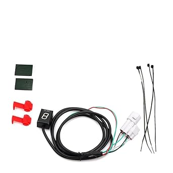 Digital Meter Display Gear Indicator Yamaha FZS 600 Fazer TDM 900 TMD900 Xt660 Ys250 Fazer Stratollner Xvs1100 Dragster Motorcycle Accessories Indicator Meter Display