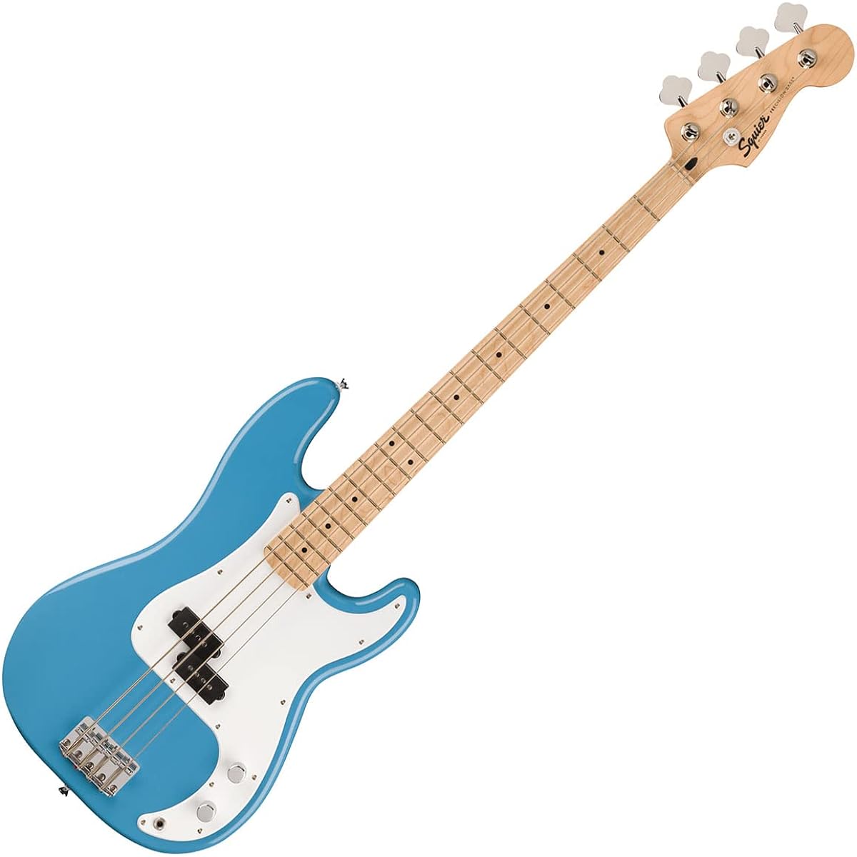 Squier by Fender SONIC PRECISION BASS California Blue 12-piece bass beginner set [Shimamura Music's best-selling bass amp included] Precision bass, maple fretboard, Squier