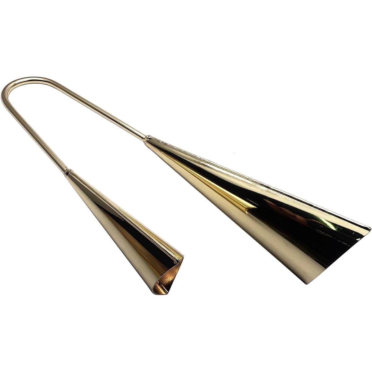 TUOREN Latin Percussion Ago Gobel Steel Traditional Musical Instrument Two Tone Gold