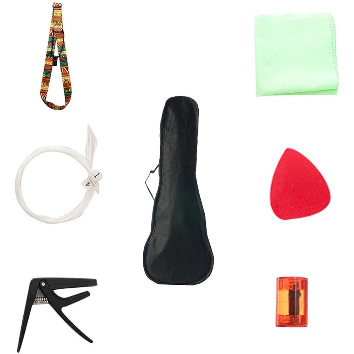 Ukulele Acoustic Ukulele Mahogany Ukulele Hawaii Guitar Natural 21inch Entry Level Ukulele (Color: Natural, Size: 21 inches)