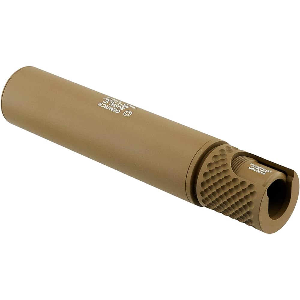 Mad Bull Airsoft GEMTECH Officially Approved HALO Silencer 2011 Black G01-007BK