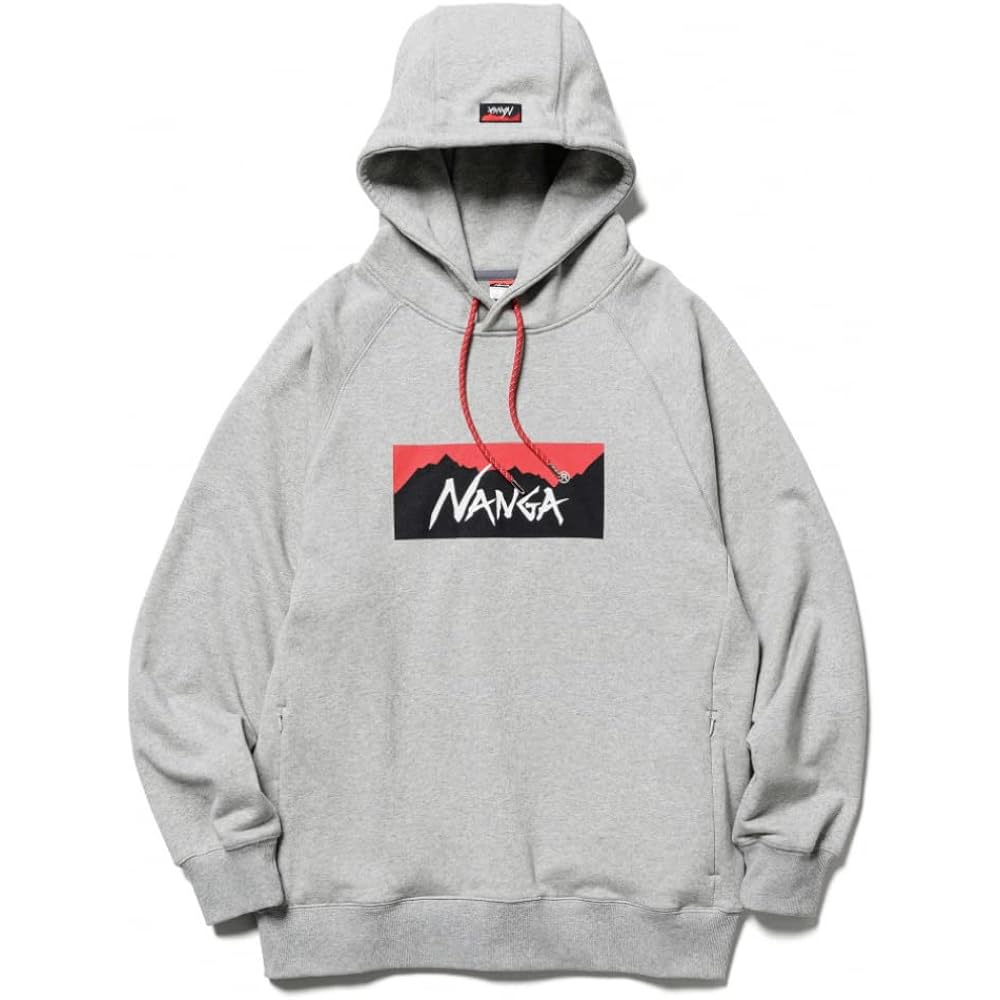 [Nanga] Outdoor Wear ECO HYBRID BOX LOGO SWEAT HOODIE NW2311F202