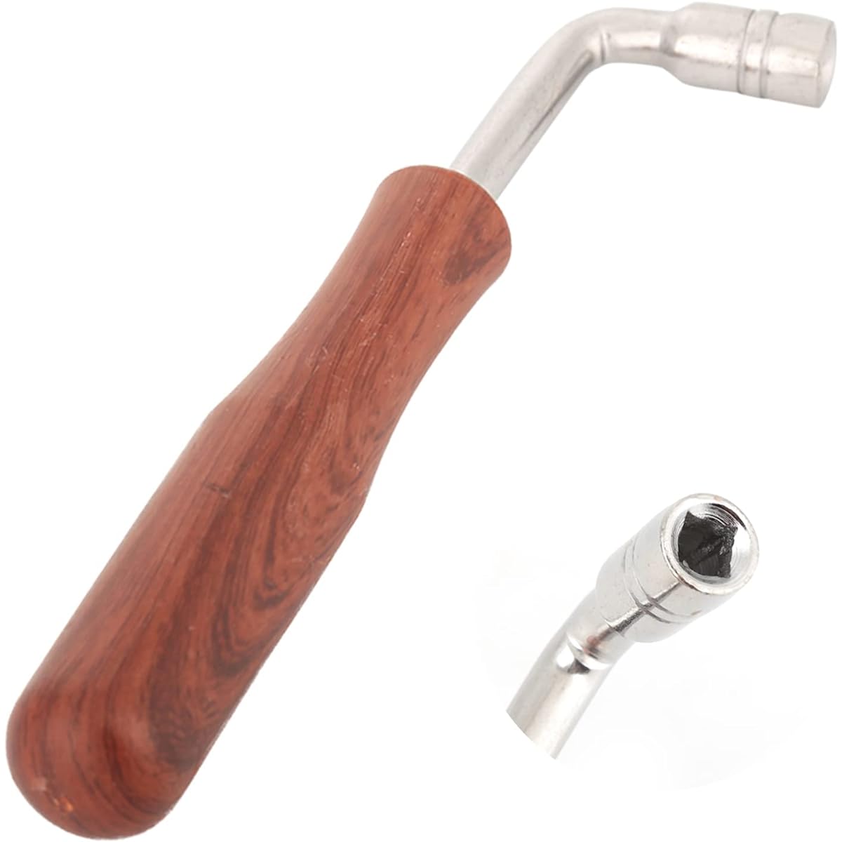 Tyenaza Piano Tuning Spanner L-Shaped Piano Tuner Spanner Guzheng Repair Replacement Accessories Tone Tuning Hammer Lever Assistant Wrench Tuning Repair Tool
