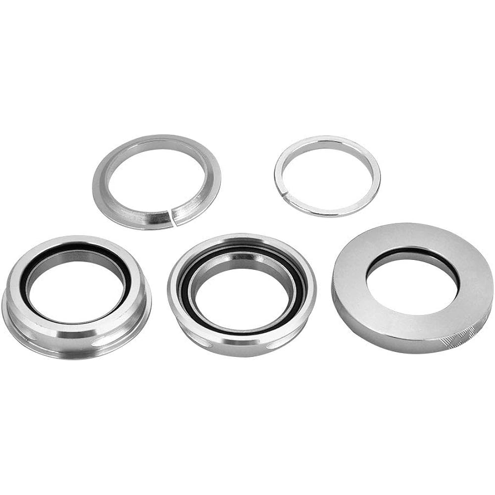 Bicycle Bearing Headset Head Parts Shield Lubrication Effect Durability Non-rotating Compatible with 44mm front fork Aluminum alloy 4 colors available Accessories
