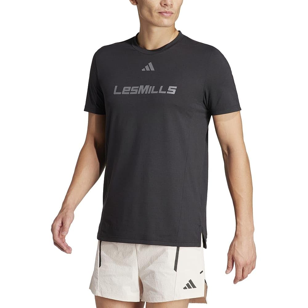 Adidas JRS32 Men's Short Sleeve T-Shirt Les Mills Graphic Short Sleeve T-Shirt