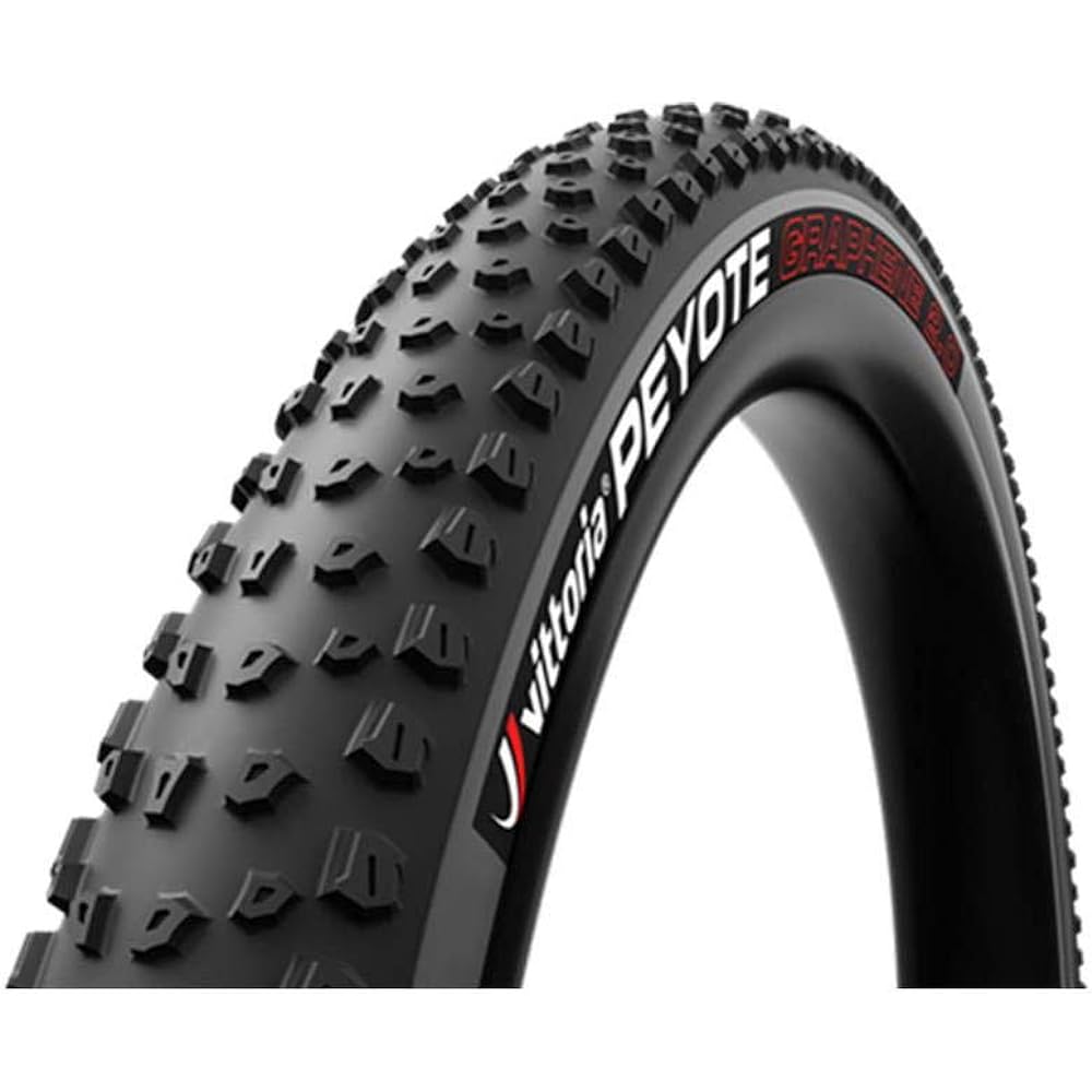 Vittoria Peyote XC Trail Tube Nontube G2.0 [Peyote XC-Trail TNT G2.0] Black/Gray Mountain Graphene Bicycle Tire