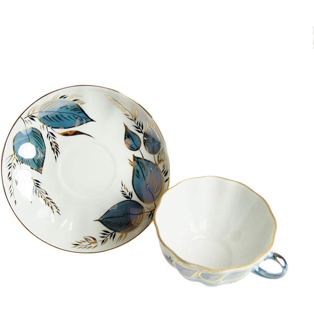 Imperial Porcelain Moon Tea Cup Saucer 250ml [Parallel Import]