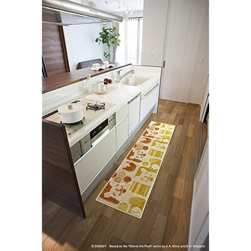 Suminoe Disney Kitchen Mat DMP5006 45 x 240cm Orange 13462563