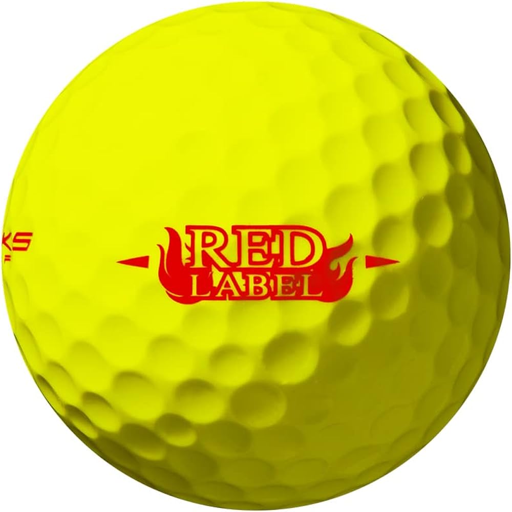 WORKS GOLF Golf Balls Hisho Red Label Kiwami 2023 Model 2 Dozen <High Repulsion Balls>