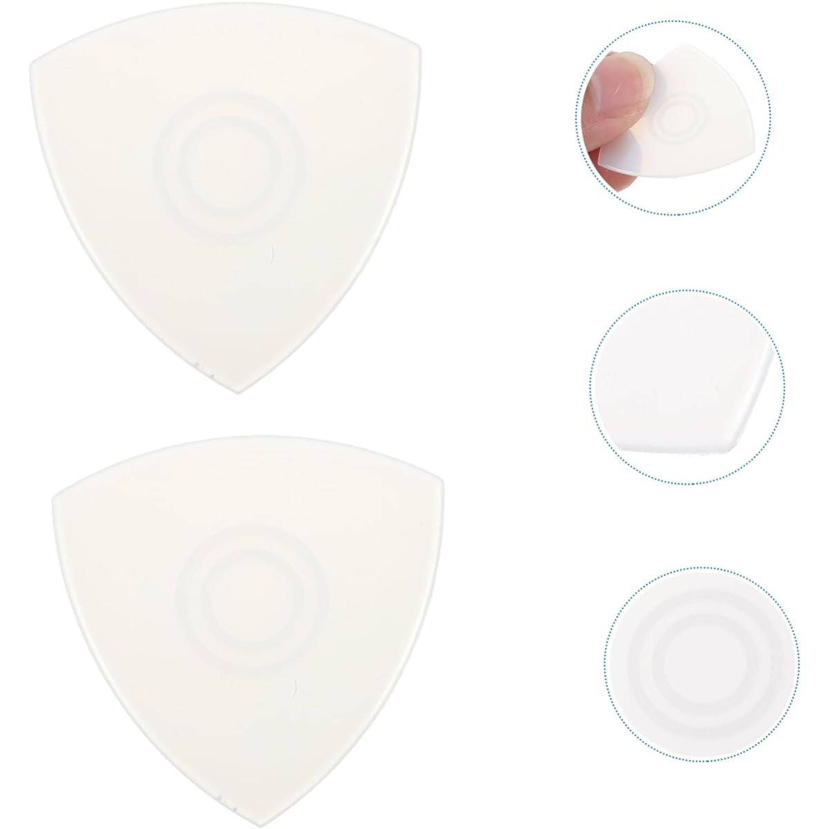 Vaguelly 96pcs Nylon Picks Banjo Picks Bass Picks Ukulele Picks Bass Ukulele Liuqing Picks Guitar Ukulele Accessories Yuekin Picks Liuqing Picks Replacement Musical Instruments