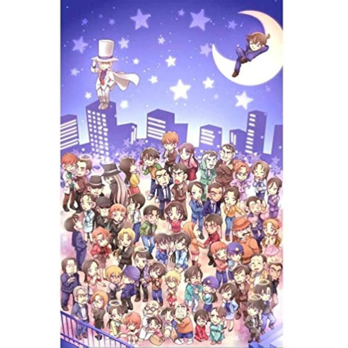 Detective Conan Puzzle Figure Decompression Toy Game 500/1000/1500 Pieces (1500 Pieces)