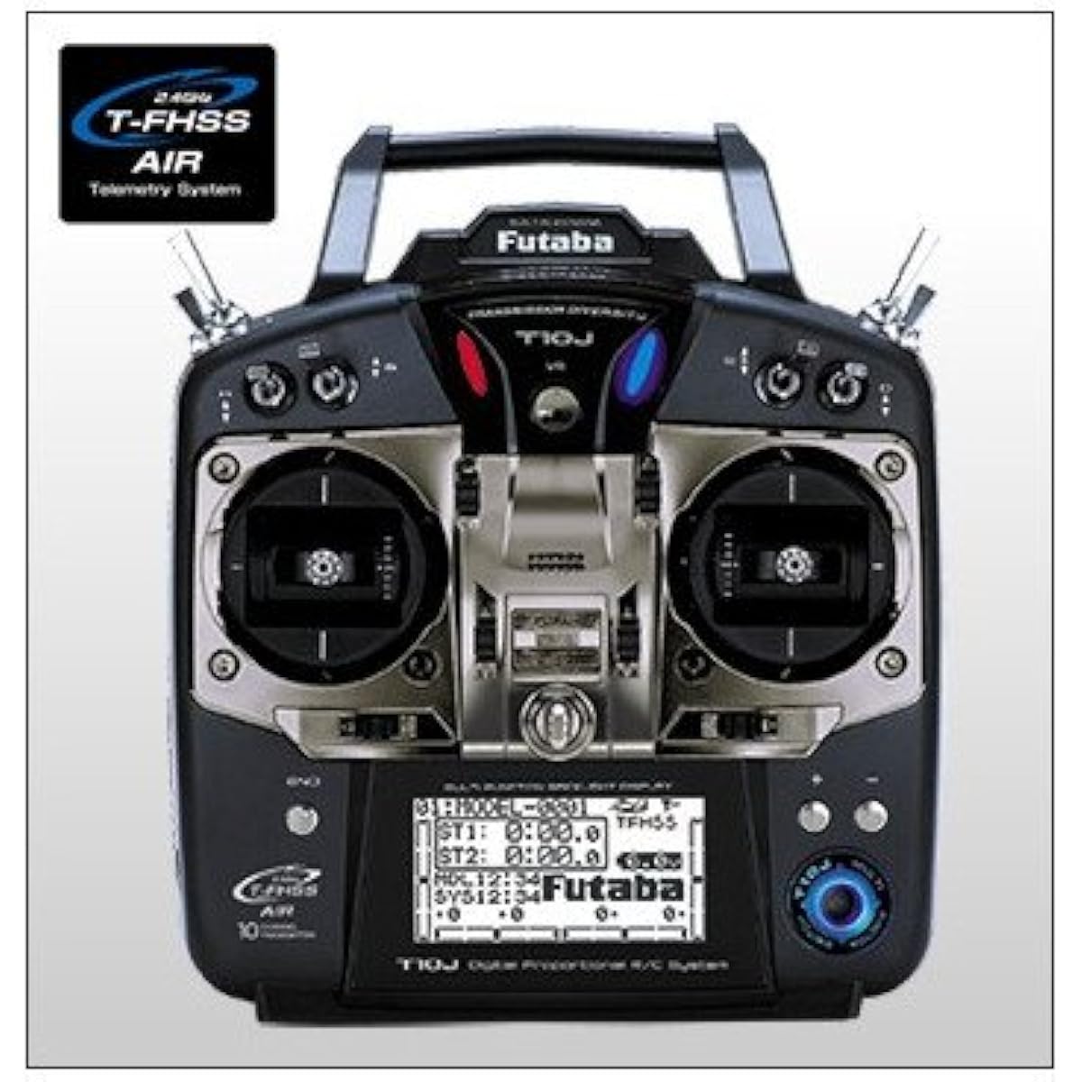 Futaba / T10J Radio Transmitter Mode 2 / Left Throttle Specification Helicopter + Receiver Set 10ch-2.4GHz T-FHSS AIR Model [026355]