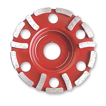 Kure Seisakusho DIAMOND TOOLS Surface grinding, chamfering, and uneven correction of concrete, brick, Kawara, stone, etc. 4” Y-type cup wheel NDX 2062