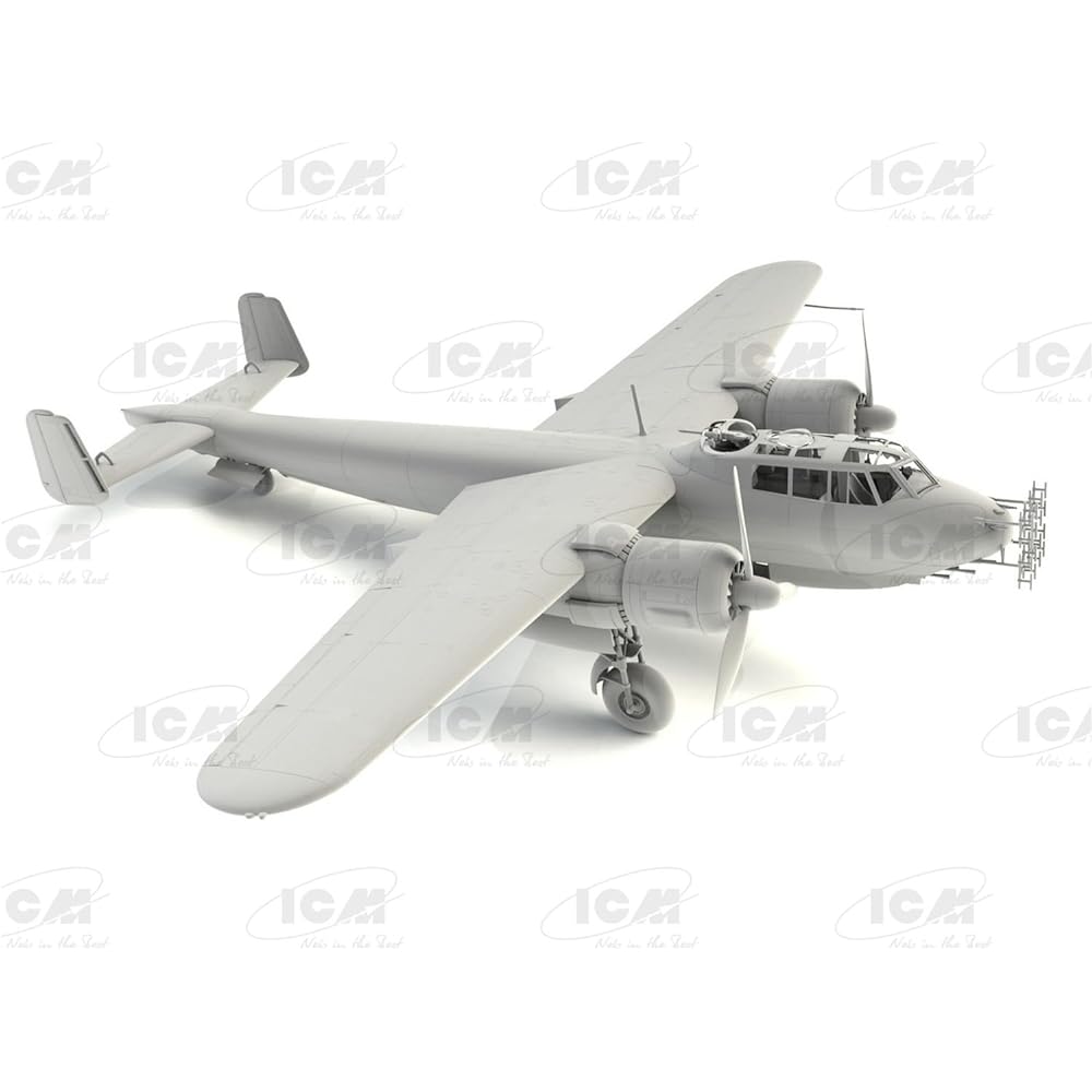 ICM 1/48 Luftwaffe Dornier Do217J-1/2 Night Fighter Plastic Model 48272