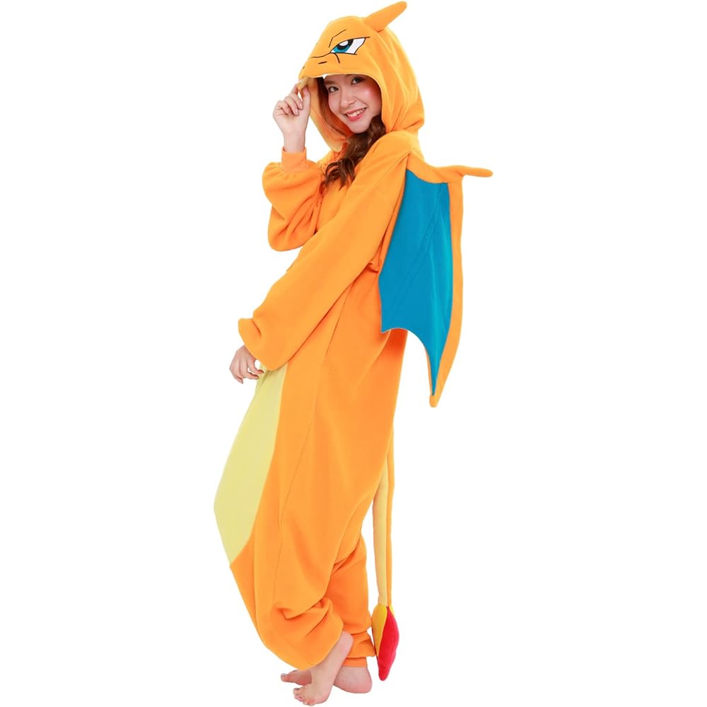 SAZAC Character Fleece Kigurumi Pokemon Charizard