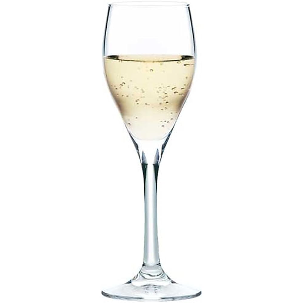 Toyo Sasaki Glass Champagne Glass HS Champagne Glass 140ml 6 pieces Unbreakable Wine Glass Flute Glass Made in Japan Dishwasher Safe Cup SQ-04254HS