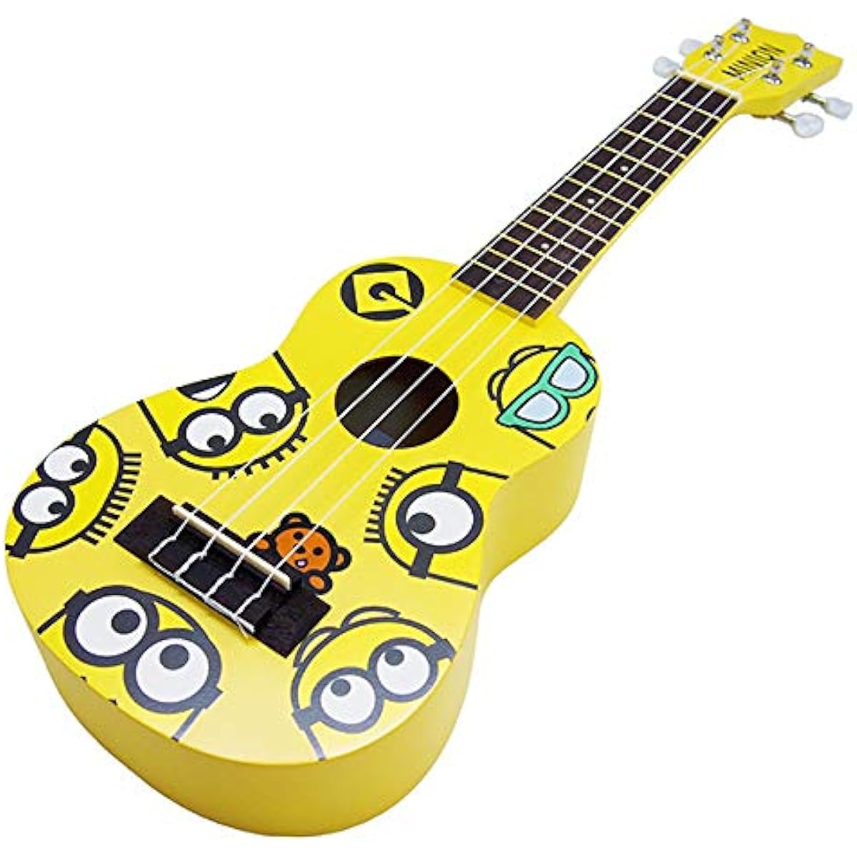 Minions Minion Ukulele Soprano Special 12 Piece Set MN-10 Standard Type Kiwaya [Kids] [Children] [MINIONS] (u)