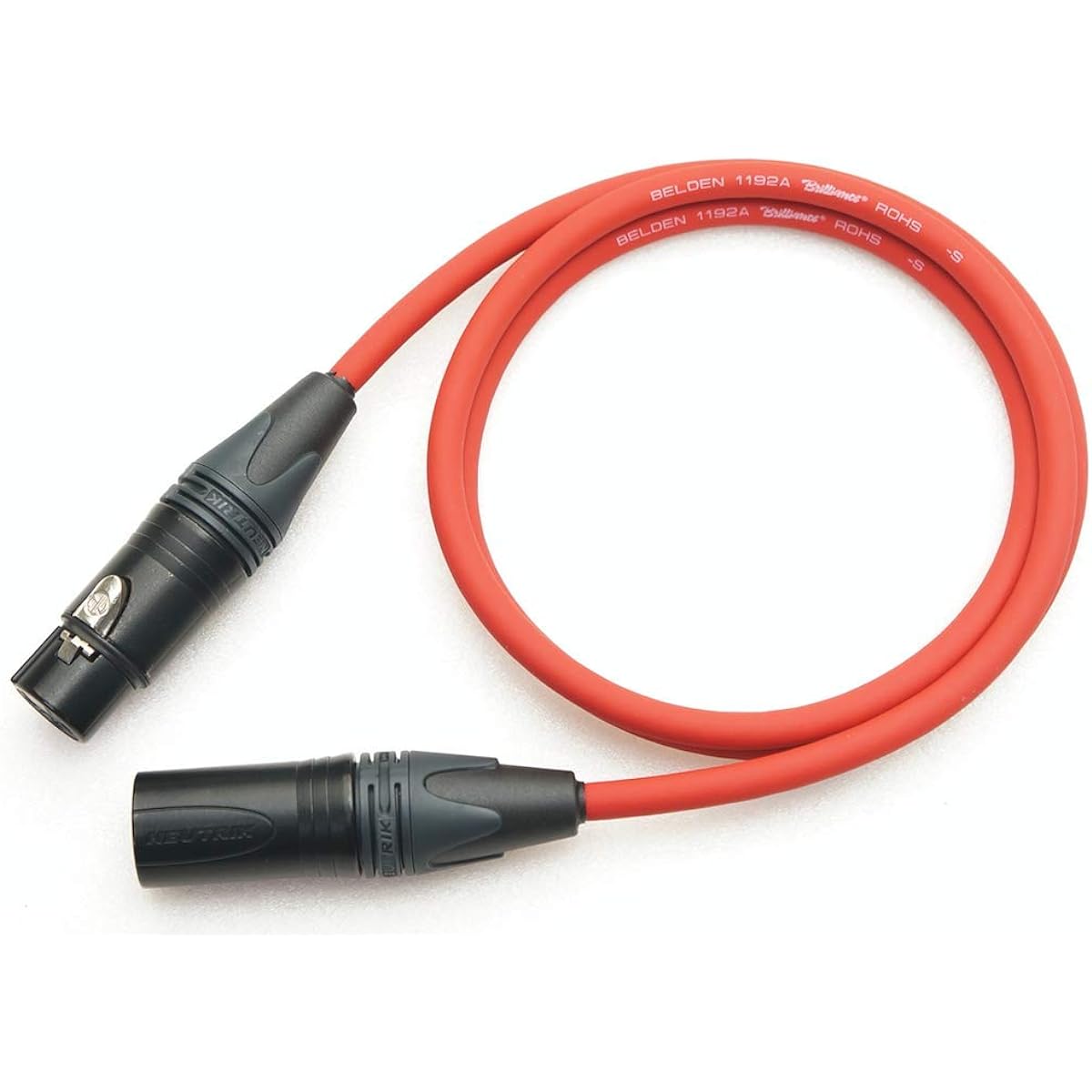 BELDEN 1192A XLR Microphone Cable NEUTRIK Gold (20m, Gray)