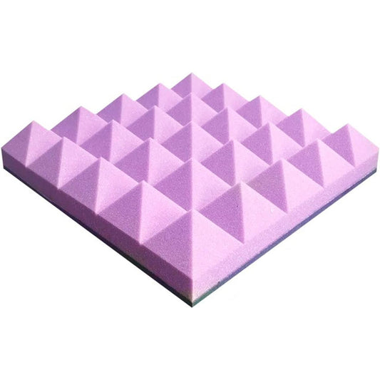 Anti-Noise Acoustic Foam Tile Panels, Noise Reduction Acoustic Panels with High Density Self-Adhesive Soundproof Studio Wall Tiles for Office Classroom Walls (A 50*50*8CM) (A 5