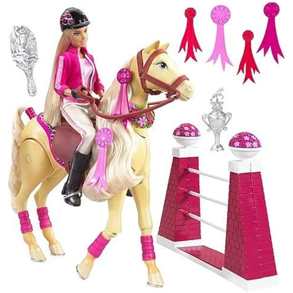 Barbie Stable Styles Tawny – Set De Jeu Avec Cheval Et Accessoires, 2006, Mattel, Rare