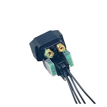 Solenoid Relay Motorcycle Solenoid Starter Motor Relay For Suzuki Yama & Ha AN250 AN400 TL1000R GSX600F Raptor YFM YFM & Plug