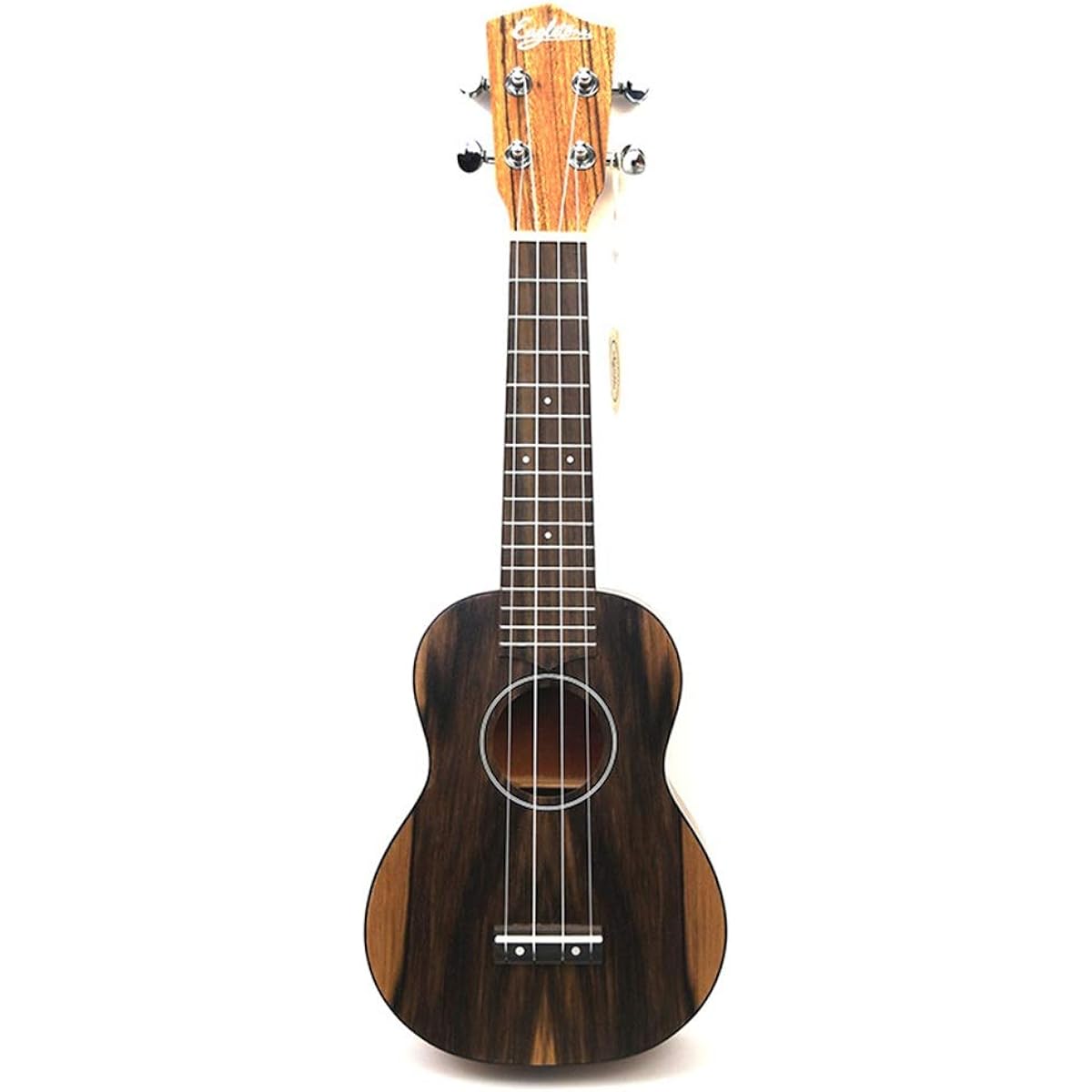 Ukulele 21 Inch Walnut Ukulele Hawaii Guitar for Beginners Instrument Gift Perfect Gift (Color : Coffee, Size : 21 inches)