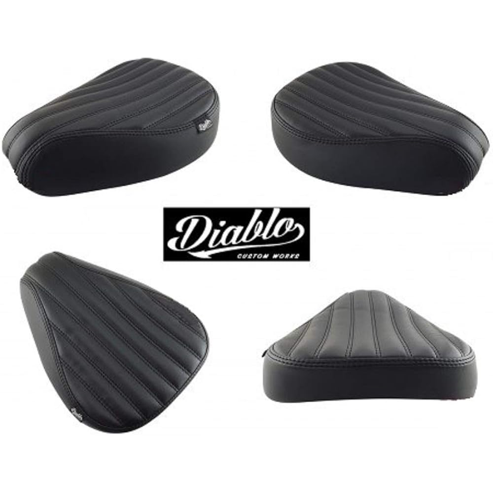 Honda Hunter Cub CT125 Replacement Seat CT01 Diablo Custom Works Seat Cushions Straight Stripes For CT125/Instruction Manual Included
