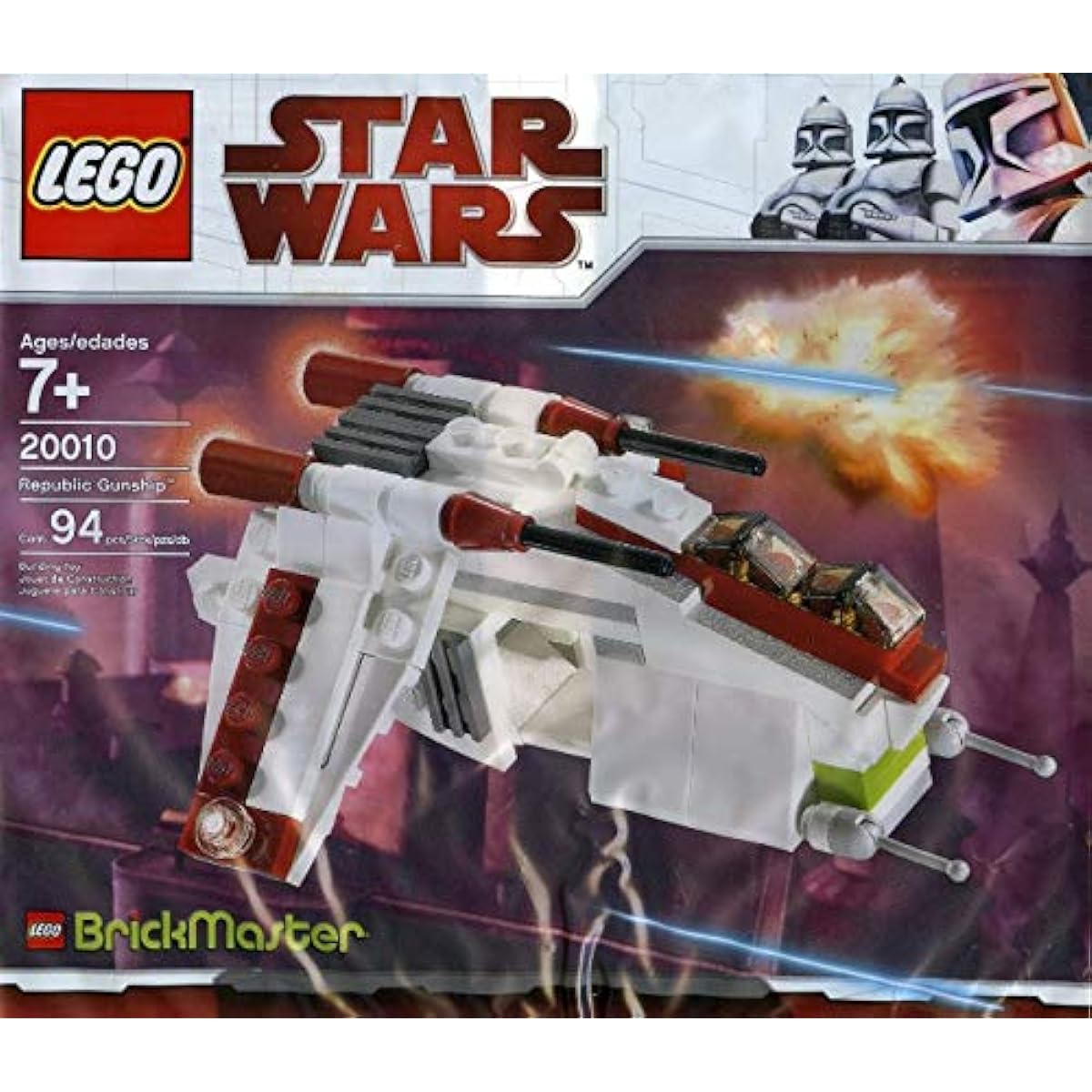 [LEGO] LEGO Star Wars BrickMaster Exclusive Mini Building SetRepublic Attack Gunship [Bagged] 20010 [Parallel Import]