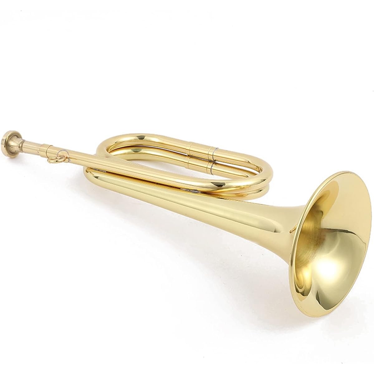 Copper Rich Retro Brass Trumpet Exquisite Practical Musical Instrument for School Students Practice
