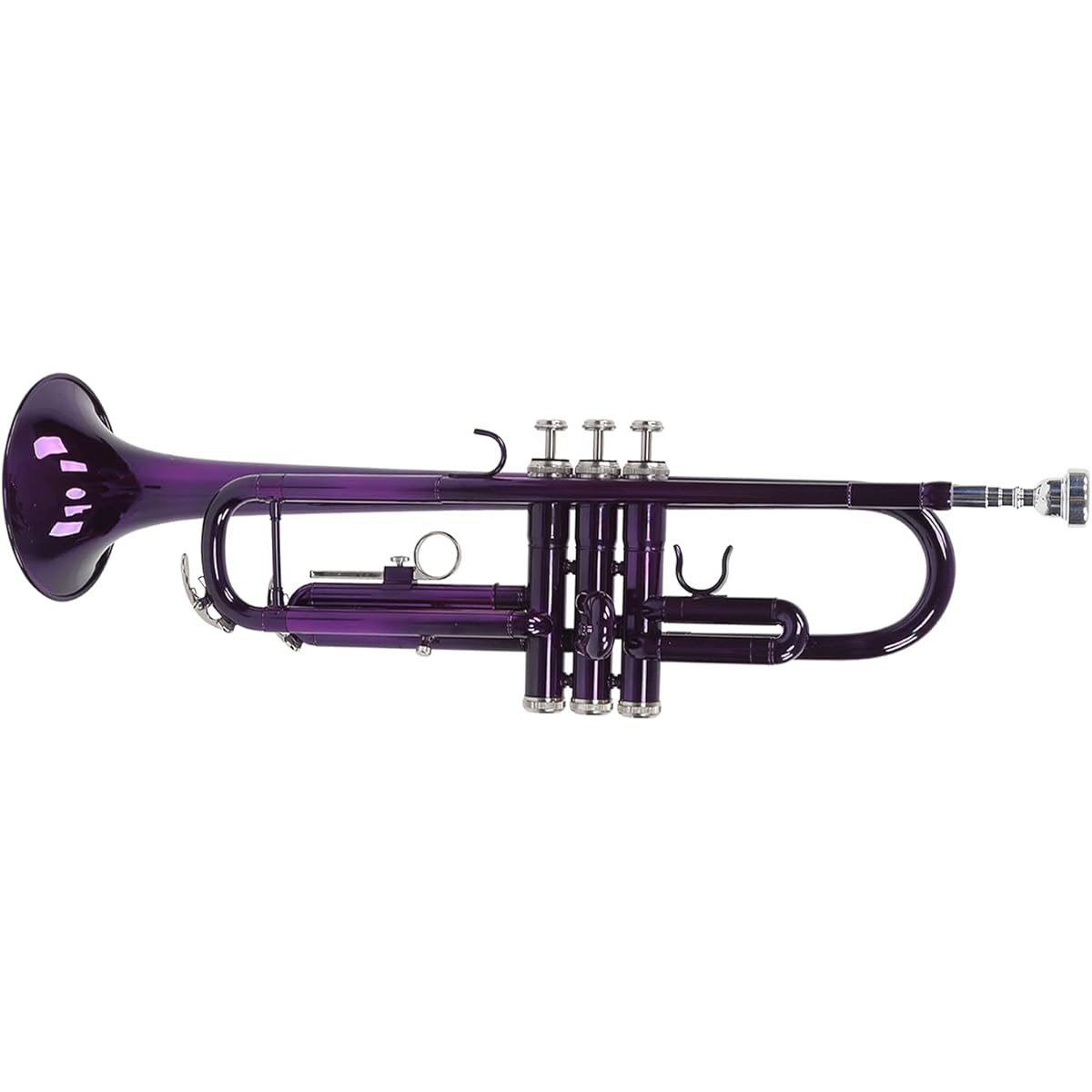 Trumpet Set, Replacement B Flat Trumpet (Purple) for Music Learning
