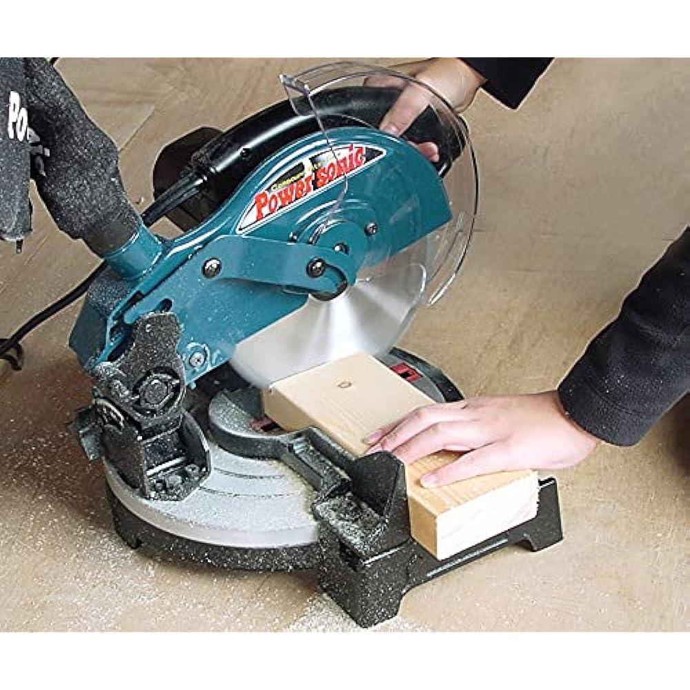 PAOCK Power sonic T-25580SII Vertical and horizontal sawing tip saw with hole diameter change bush (25.4→15.9) Outer diameter 255x Hole diameter 25.4x Blade thickness 2.6 (80P)