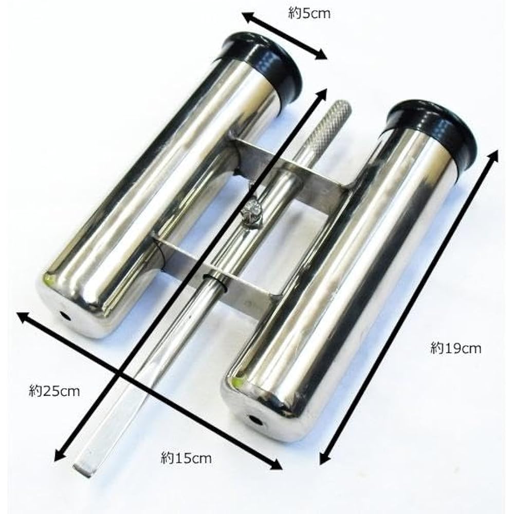 Marushin fishing gear (DRAGON) TWIN rod holder mix rod stand/piton/twin