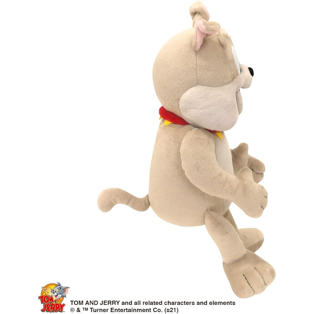NICI Plush Tom and Jerry Spike 40cm Tom Jerry Goods Toy Bulldog Anime Character Dog Fluffy Gift Present Germany Beige 3090936
