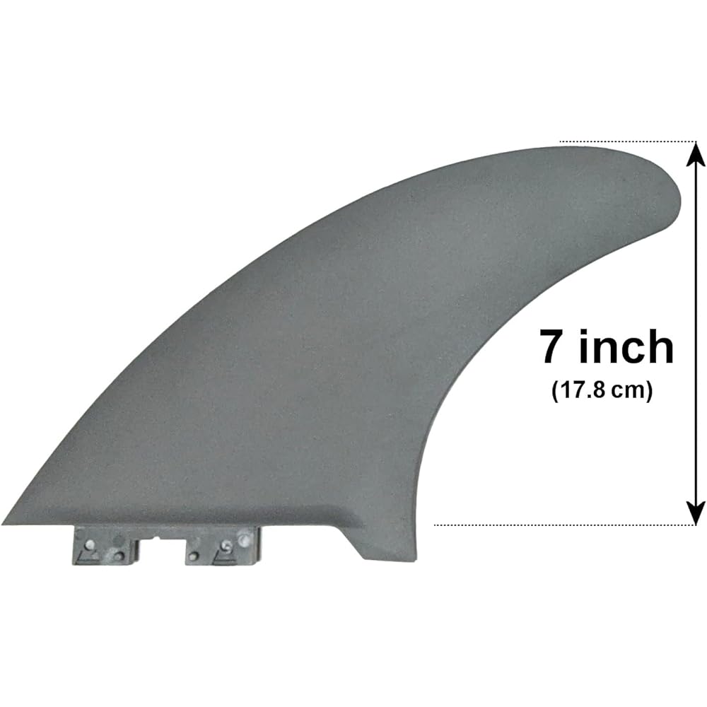 178mm Click Fins 7" Click Fins for inflatable SUP river sea surfing safe and secure airSUP paddle board